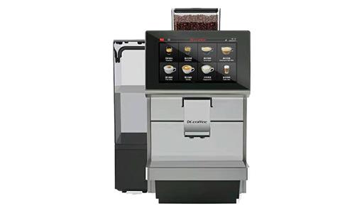 一款適宜辦公室、酒店、餐廳、用餐區(qū)的商用全自動咖啡機：咖博士F12咖啡機